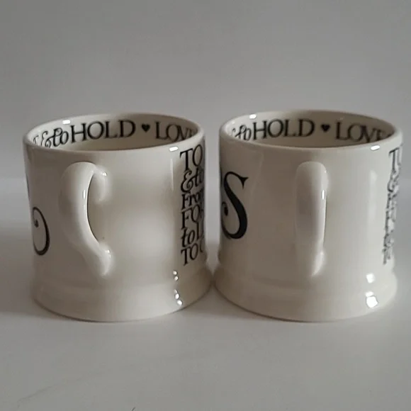 RARE Mr Ans Mrs Mugs - Picture 5 of 8
